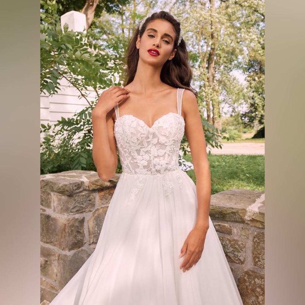 NWT Wedding Dress L'Amour by Calla Blanche Gillian - Picture 4 of 17